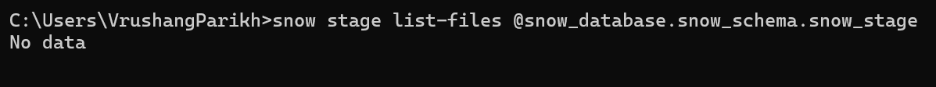  Snowflake CLI 8