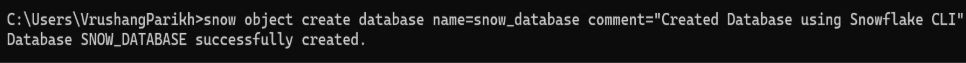  Snowflake CLI 5