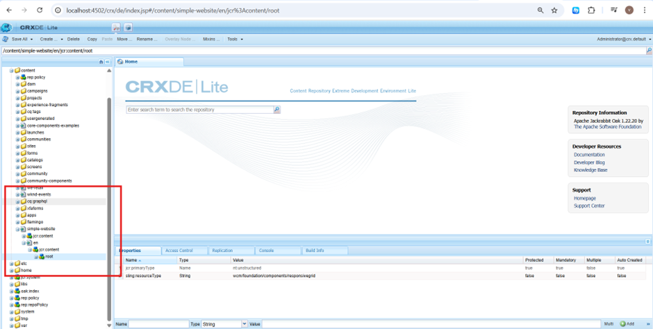 crxde