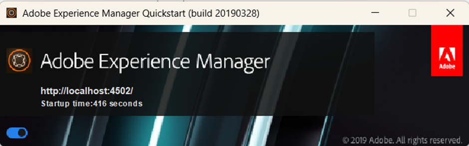 AEM stat screen
