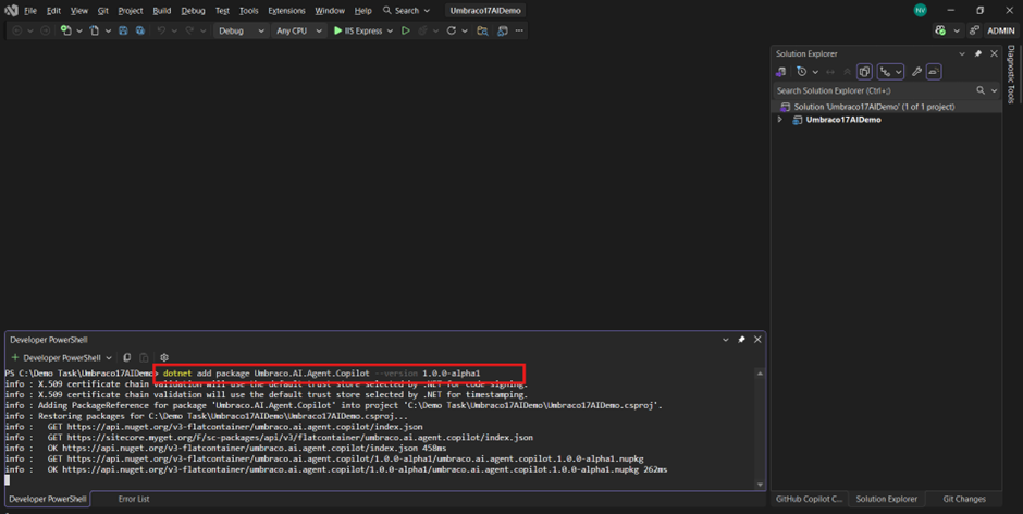 umbraco copilot 1