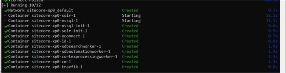 docker log command