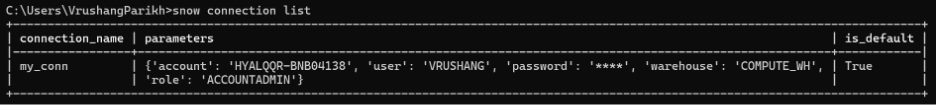  Snowflake CLI 4