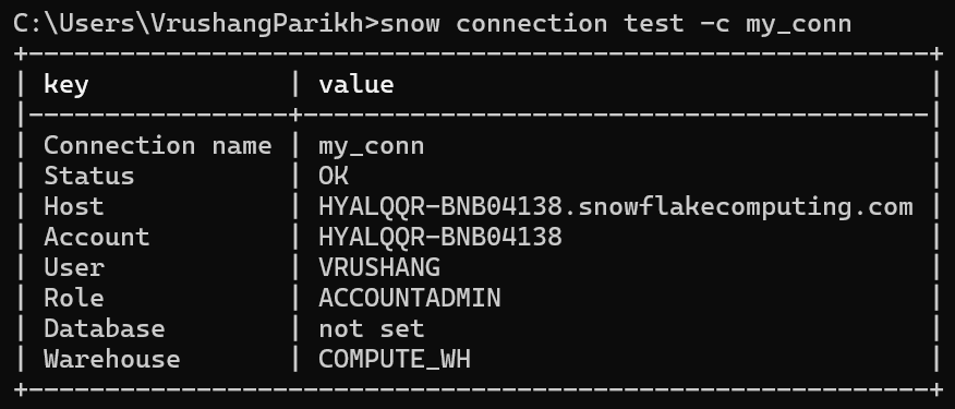  Snowflake CLI 3 