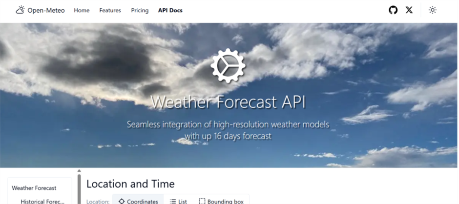Weather tool 