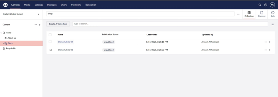 umbraco testing 