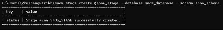  Snowflake CLI 7